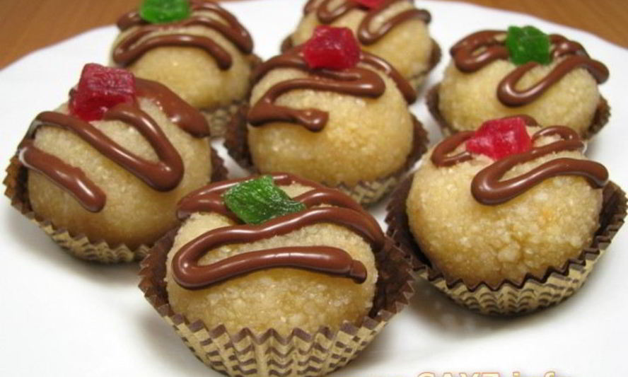 Рецепт миндальных конфет