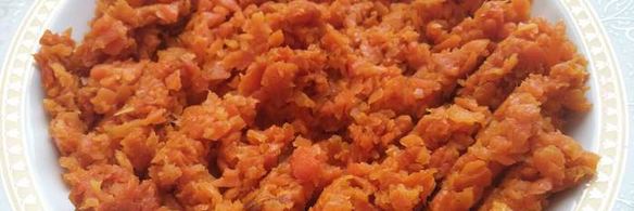 морковные конфеты