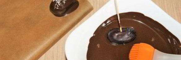 натуральные конфеты финики с миндалем в шоколаде