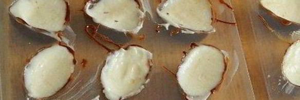 шоколадные конфеты с творожным сыром