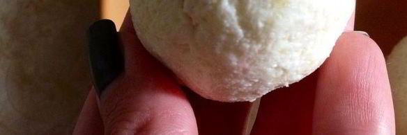 творожные конфеты с клубникой