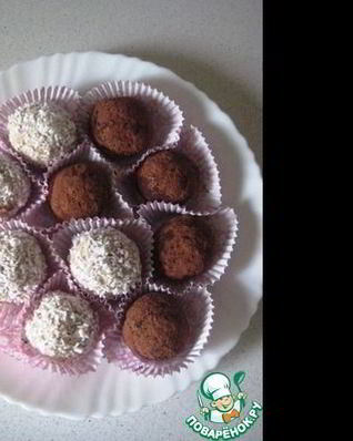 Творожные конфеты