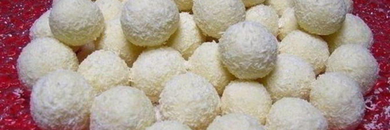 Творожные Рафаэлло на протеине