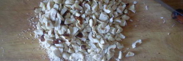 яблочные конфеты без сахара с фундуком