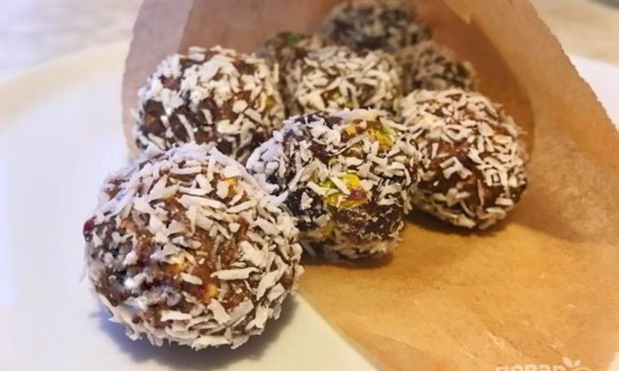 Рецепт энергетических конфет