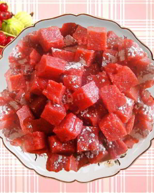 Желейные конфеты из ягодного пюре