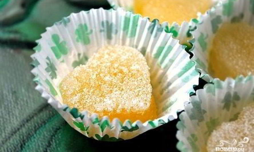 Рецепт желейных конфет