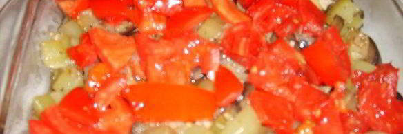 крамбл овощной легкий