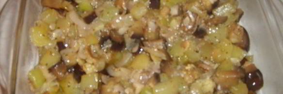 крамбл овощной легкий