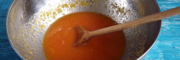 апельсиновый курд с имбирем