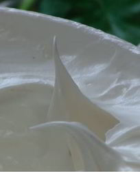 Белковый крем для трубочек