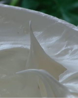 Белковый крем для трубочек