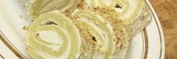 бисквитный рулет со сливочно-молочным кремом