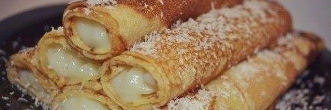 Блинчики с заварным кремом