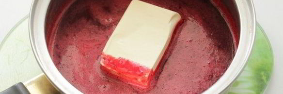 брусничный курд