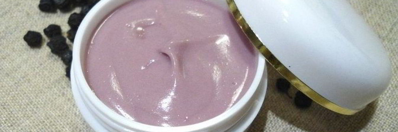 Черничный крем для торта