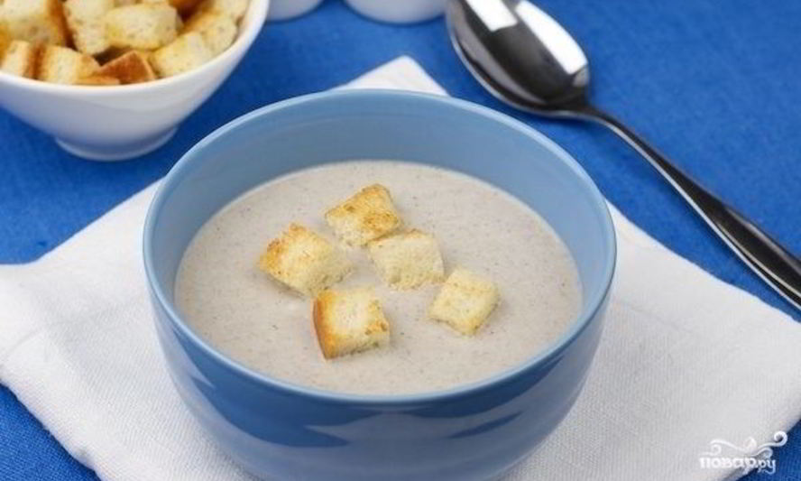 Рецепт грибного крема