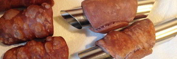 канноли с каштановым кремом