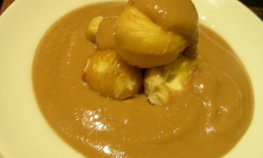 Рецепт каштанов с кофейным кремом