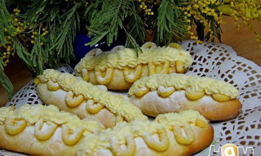 Рецепт китайских булочек со сливочным кремом