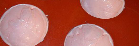 клубничные шоколадные шары с лимонным кремом