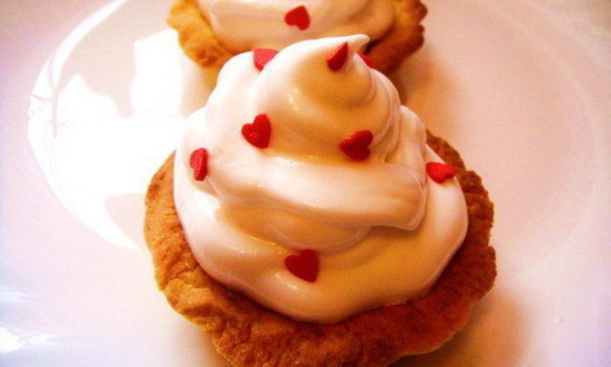 Рецепт корзиночек с белковым кремом вкус детства