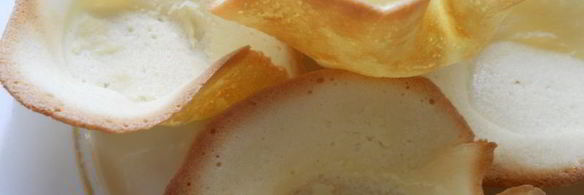 корзиночки с творожным кремом