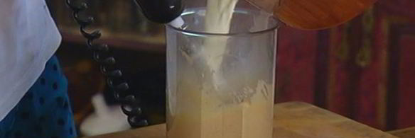 крем-брюле с малиной