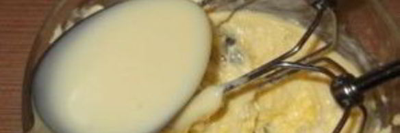 крем для бисквита из сгущенки и масла