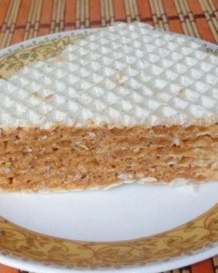 Крем для вафельных коржей