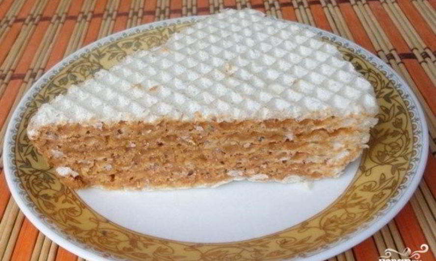 Рецепт крема для вафельных коржей