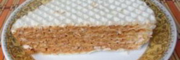 крем для вафельных коржей