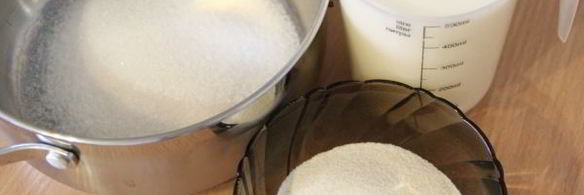 крем из манки для торта