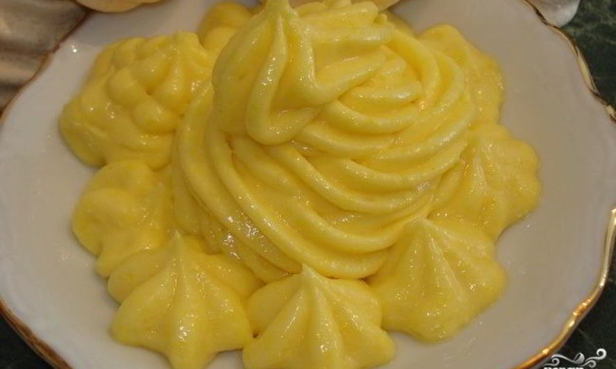 Рецепт крема сливочного заварного