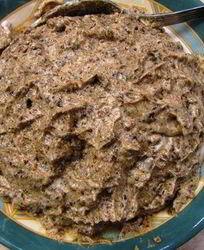 Кремовая начинка из чернослива