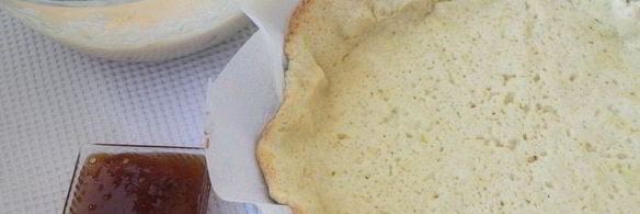 кростата с манным кремом