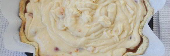 кростата с манным кремом