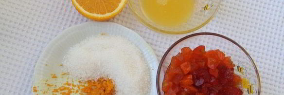 кростата с манным кремом