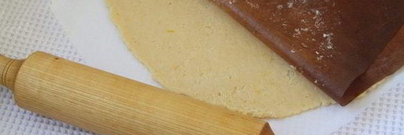 кростата с манным кремом