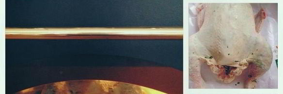 курица, фаршированная крем-сыром и зеленью