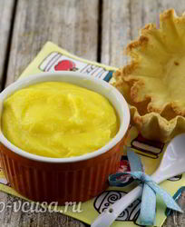 Лимонный курд с крахмалом