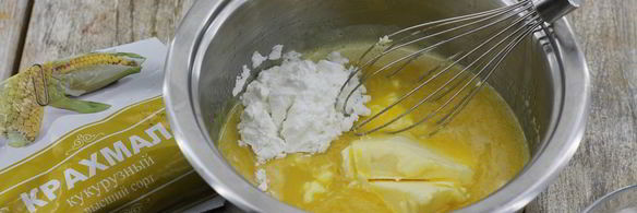 лимонный курд с крахмалом