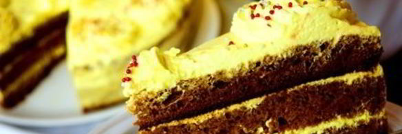 медовый бисквит со сливочным кремом