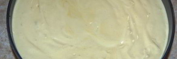 медовый бисквит со сливочным кремом