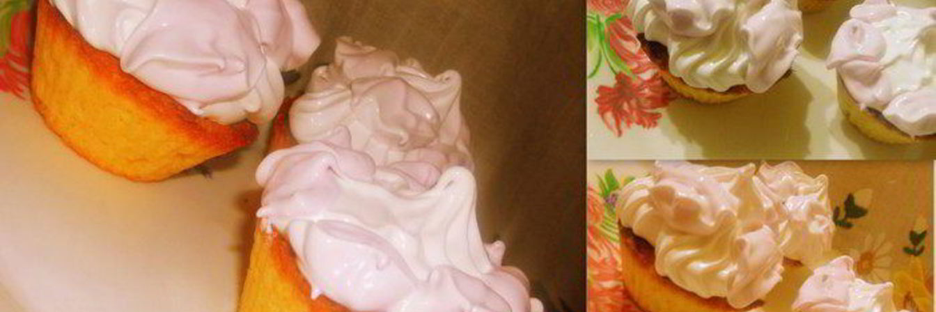 Песочные корзиночки с белковым кремом по ГОСТу