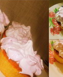 Песочные корзиночки с белковым кремом по ГОСТу