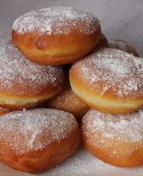 Пончики с кремом