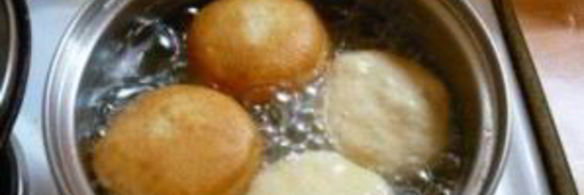 пончики с кремом