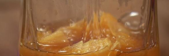 рагу из кабачков с кремом из цукини