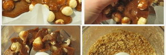 рулет рождественское полено с шоколадно-ореховым кремом